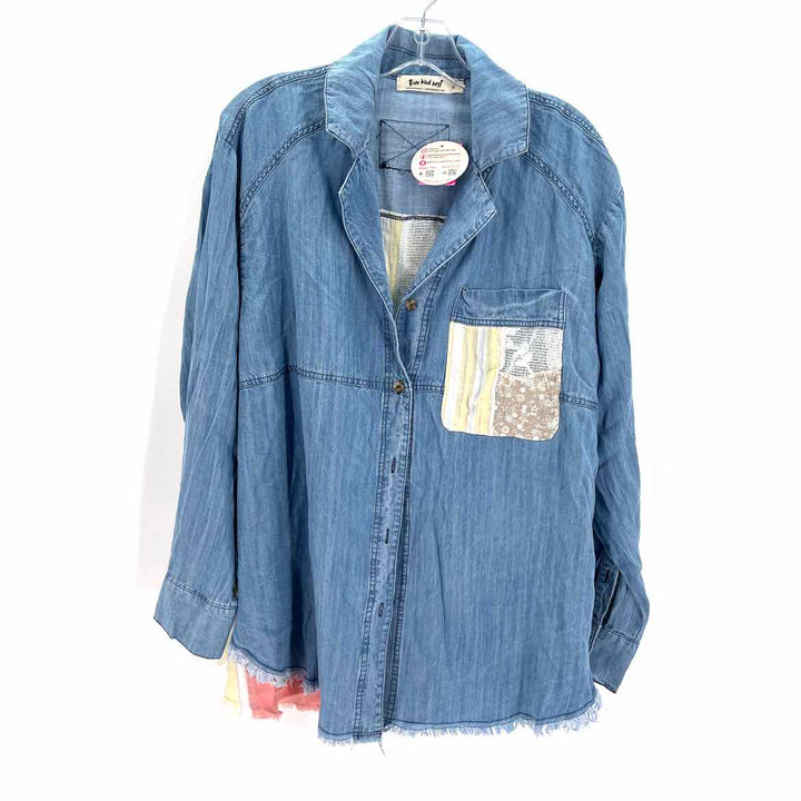 Size S Blue Chambray Shirt