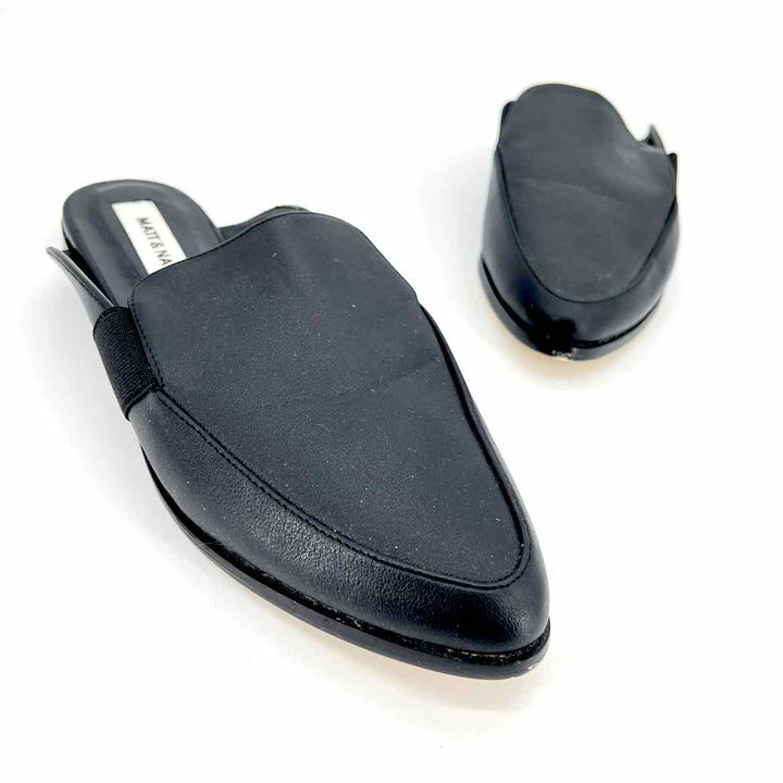Shoe Size 7 Black Mules