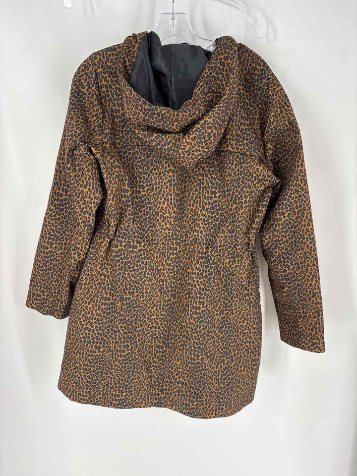 Size M Talbots Brown Print Jacket