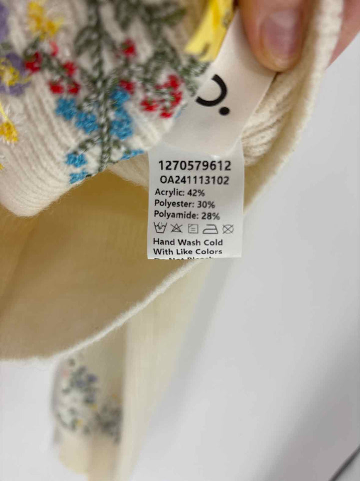 Size S COMMENSE Ivory Sweater