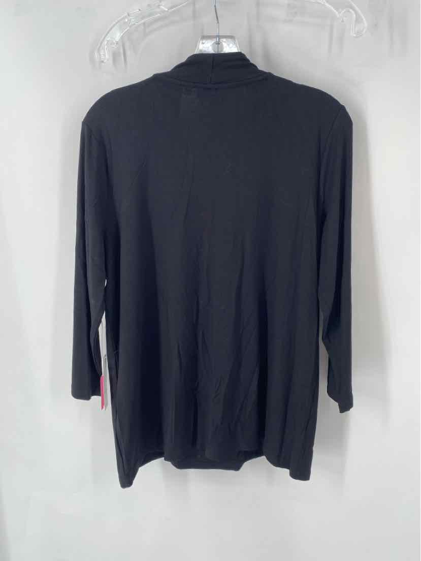 Size L Chico's Black Shirt