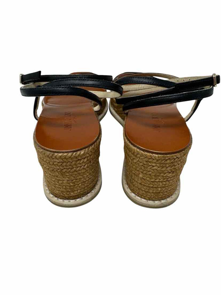 Shoe Size 40 JIMMY CHOO Black Leather Luxury - Sandals