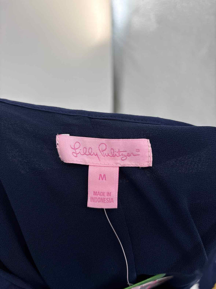 Size M Lilly Pulitzer Navy Dress