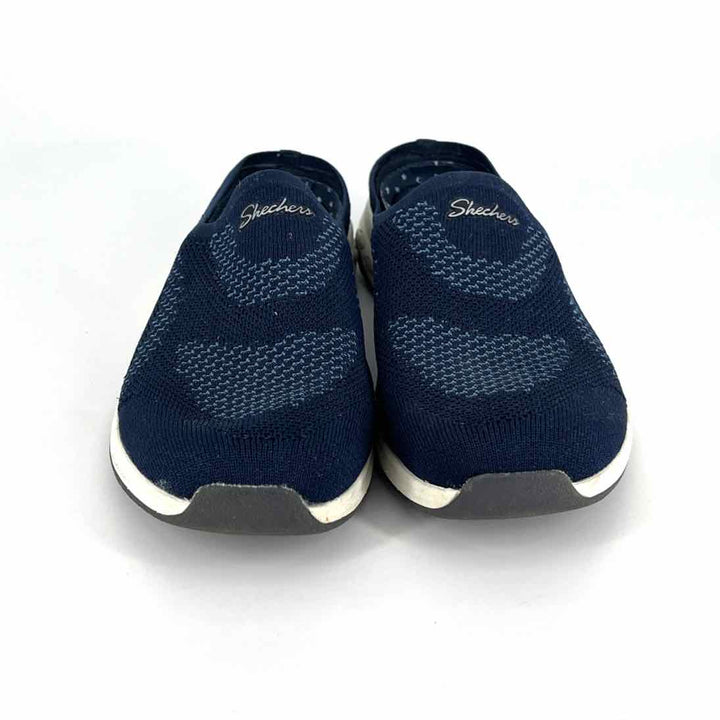 Shoe Size 8.5 Sketchers Navy Knit Sneakers