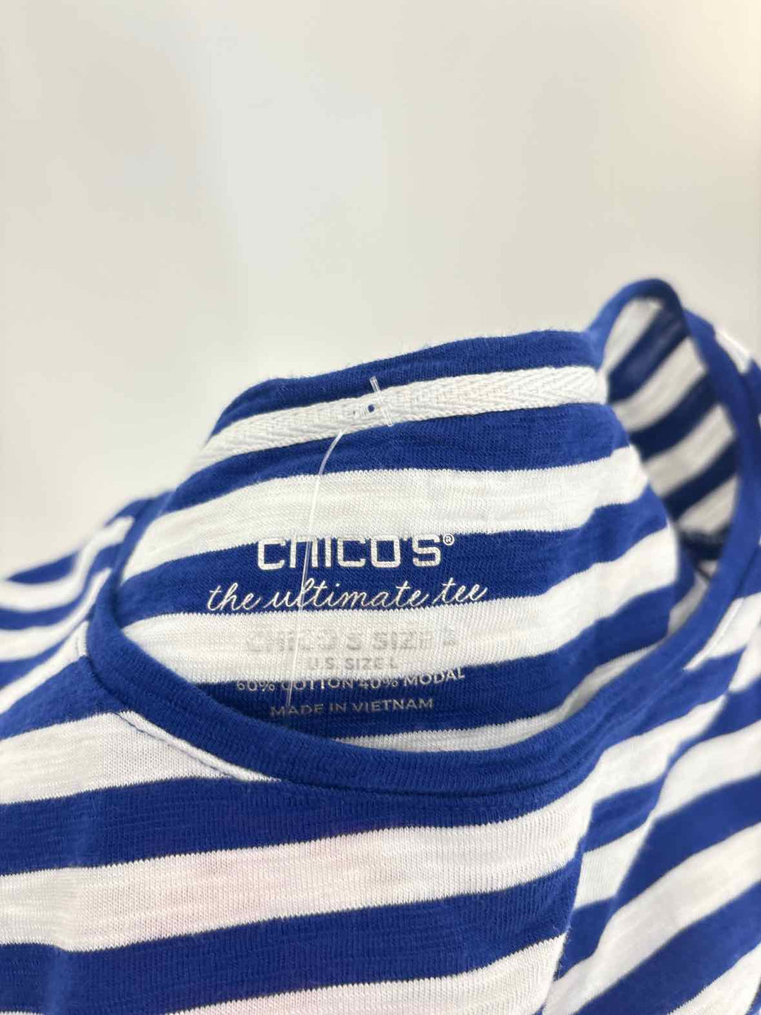 Size L Chico's Blue Shirt