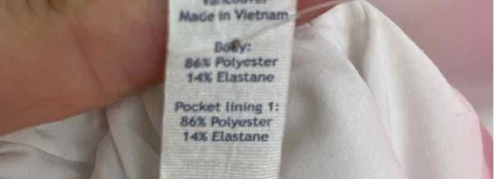 Size 2 Lululemon White Shorts