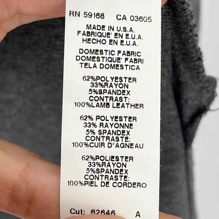 Size L FIFTEEN TWENTY Gray Sweater