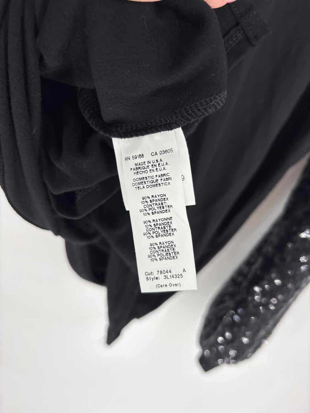 Size XL KAREN KANE Black Shirt