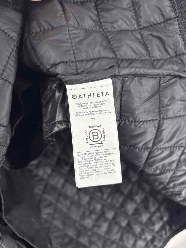 Size 2X Athleta Black Jacket