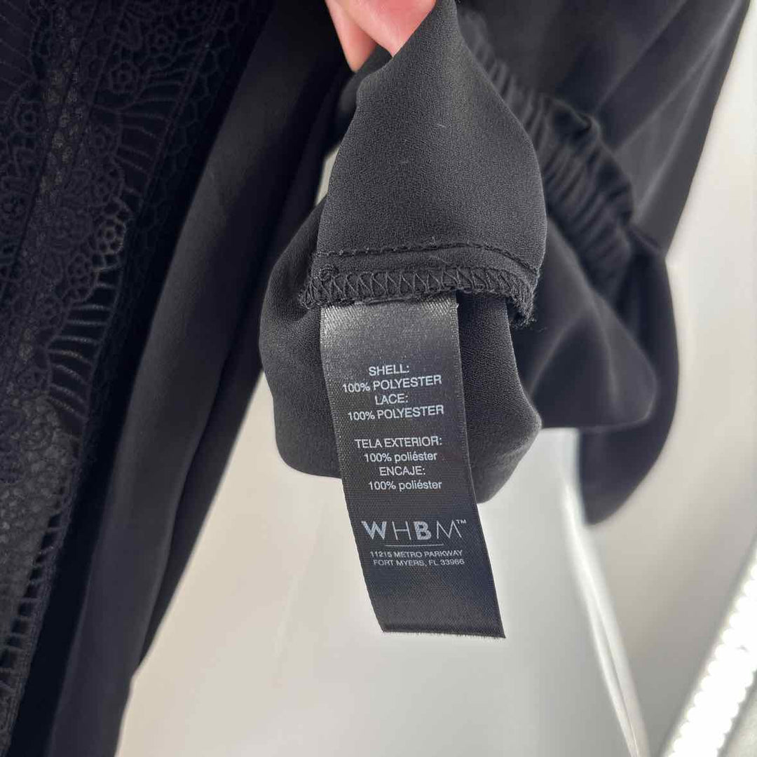 Size XS White House Black Market Black Shirt
