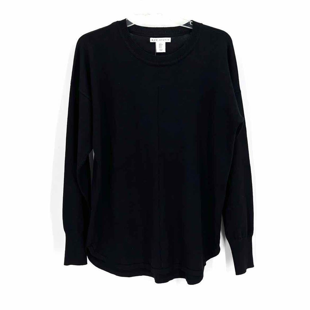 Size M MAX STUDIO Black Knit Sweater