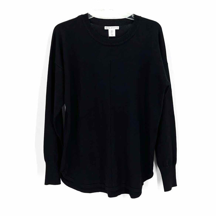 Size M MAX STUDIO Black Knit Sweater