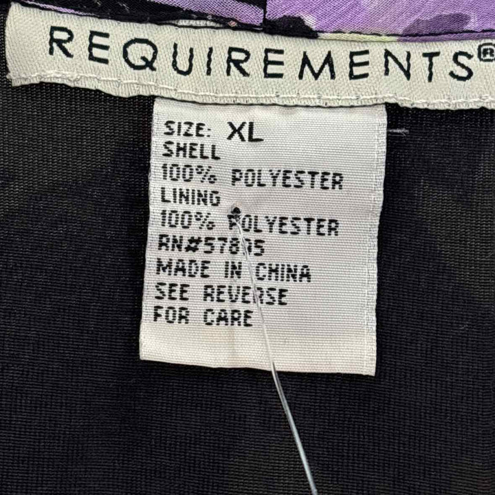 Size XL Black Shirt