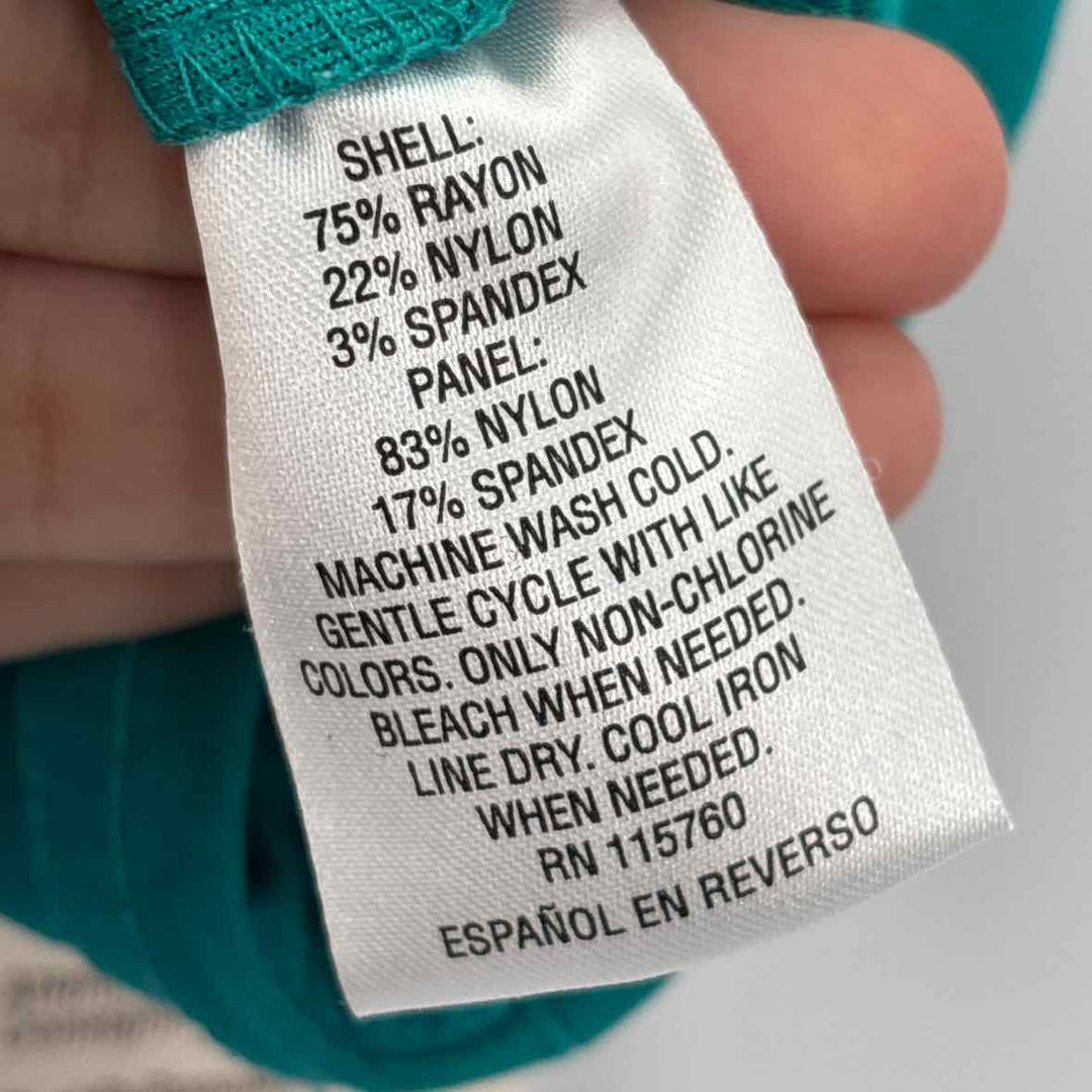 Size M JM COLLECTION Teal Pants