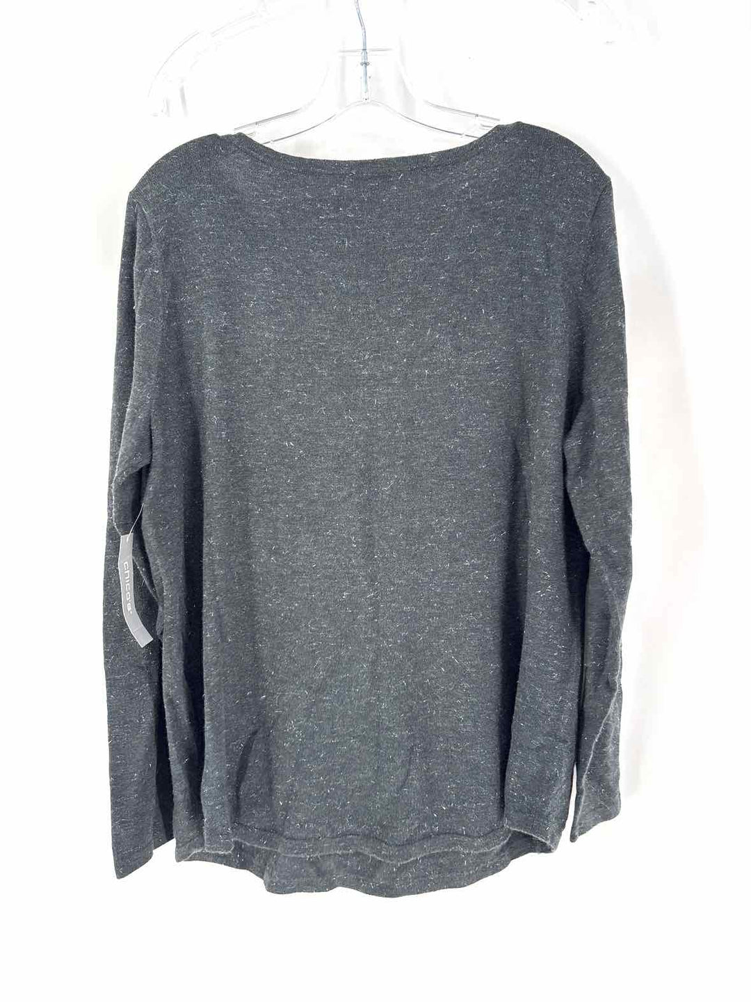 Size L Chico's Gray Sweater