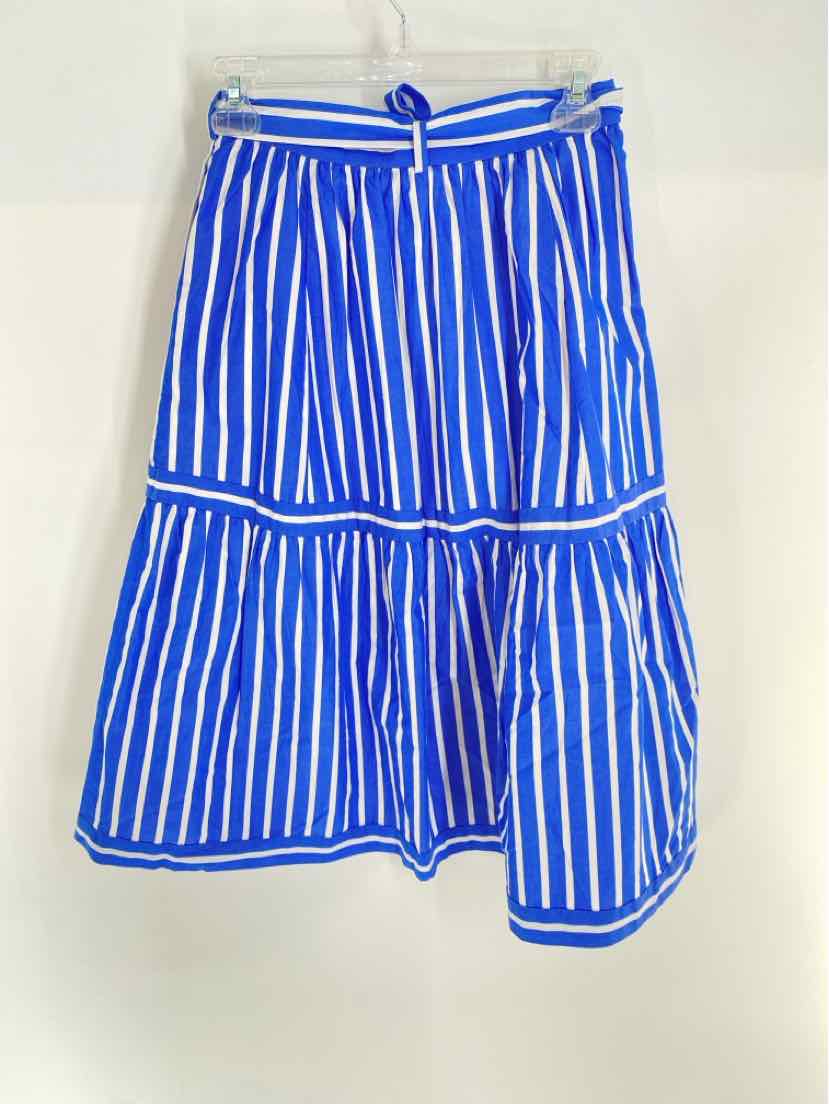 Size 00 J Crew Blue Skirt