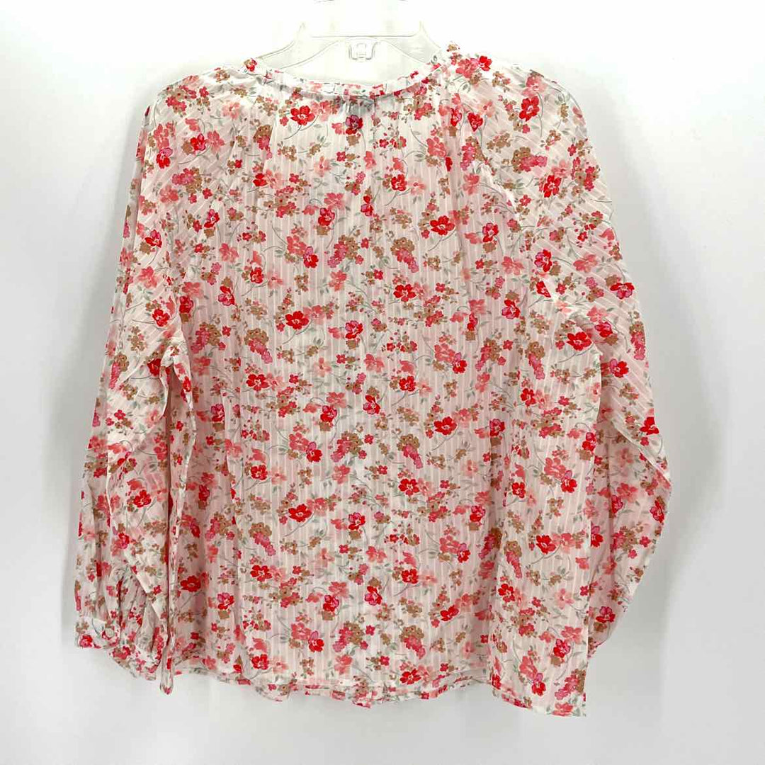 Size XL Talbots PINK PRINT Shirt