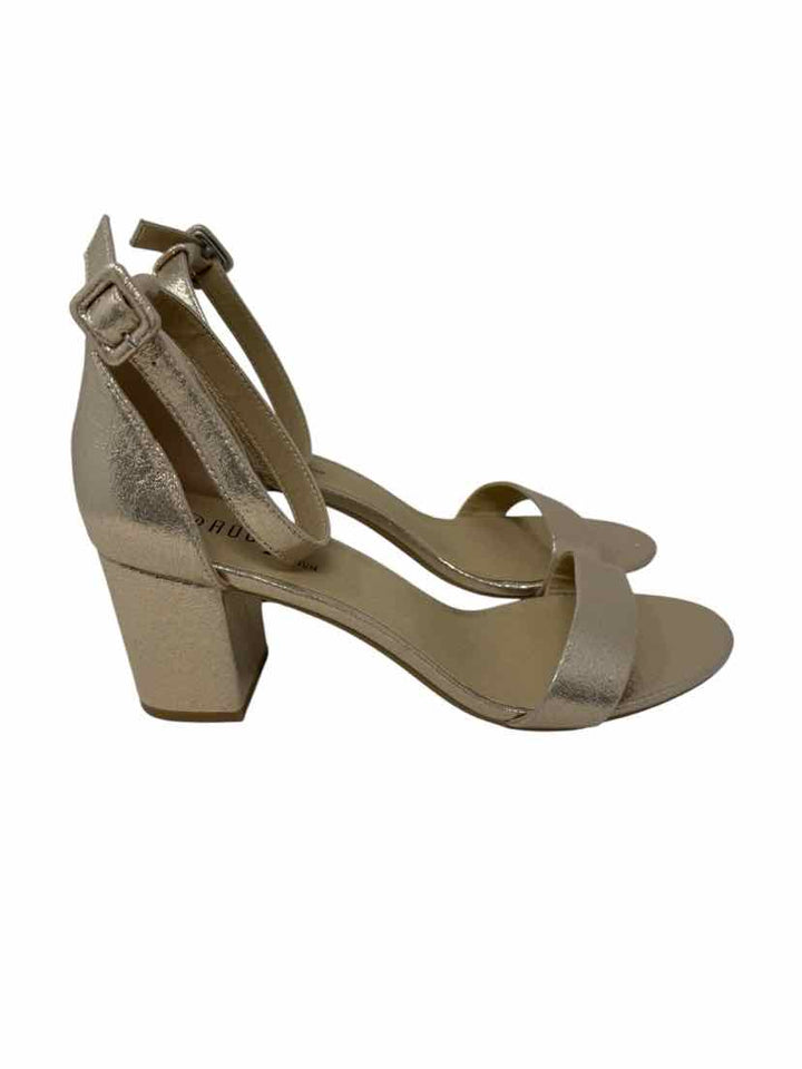 Shoe Size 9 ROUGE Gold Heels