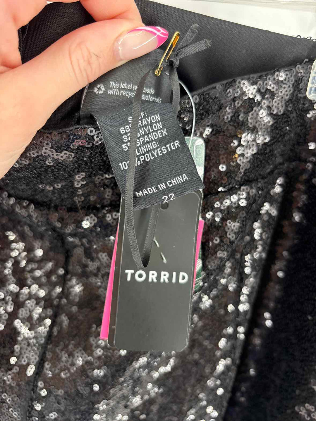 Size 22 Torrid Black Skirt