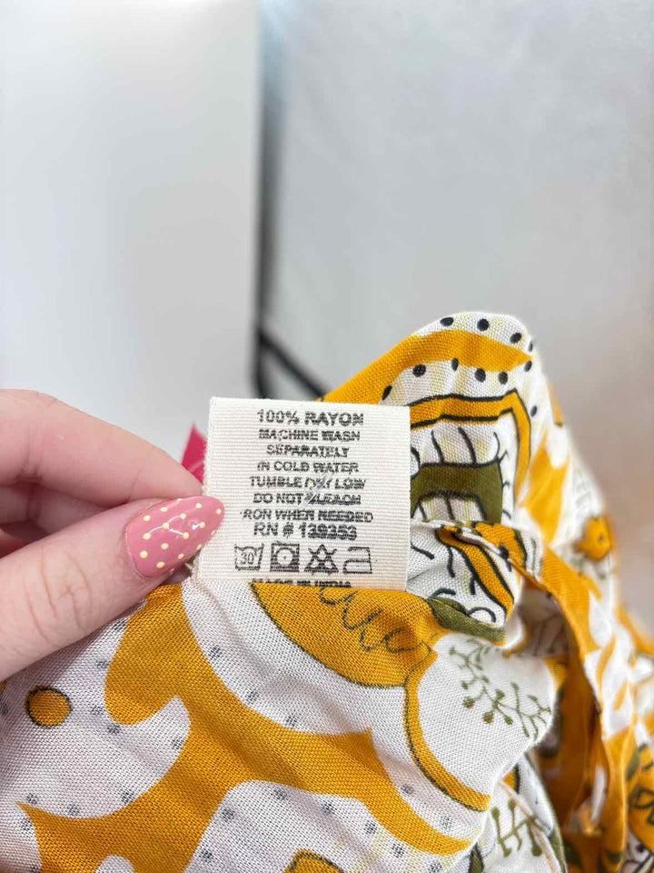 Size M Yellow Dress