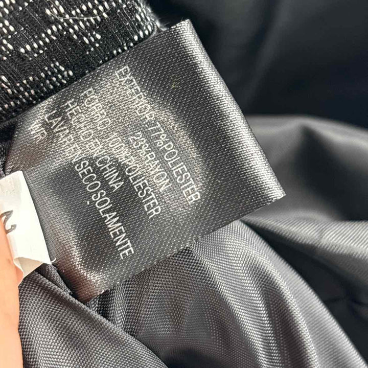 Size 10 TAHARI Black Print Jacket