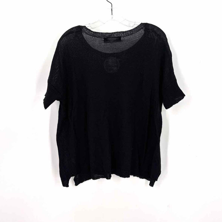 Size M/L FABRIK Black Sweater