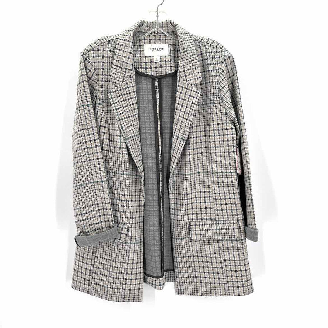 Size L LIVERPOOL Gray Blazer