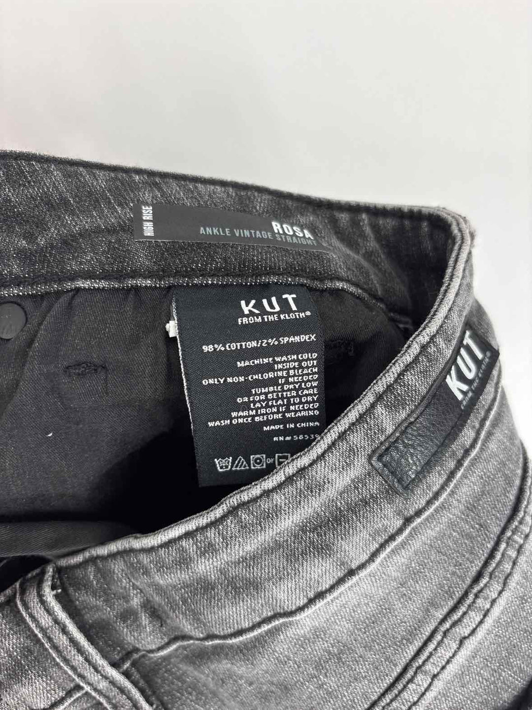 Size 8 KUT Black Pants