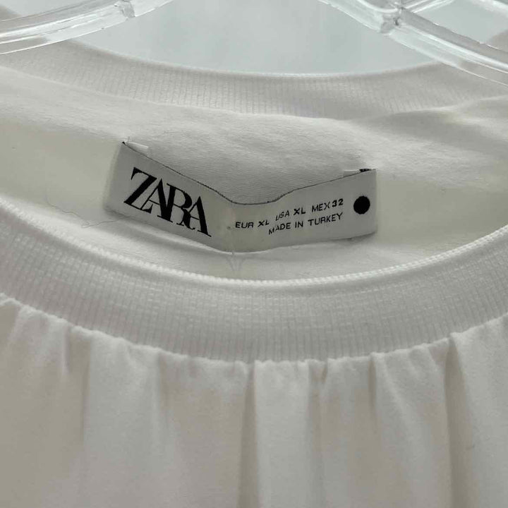 Size XL ZARA White Shirt