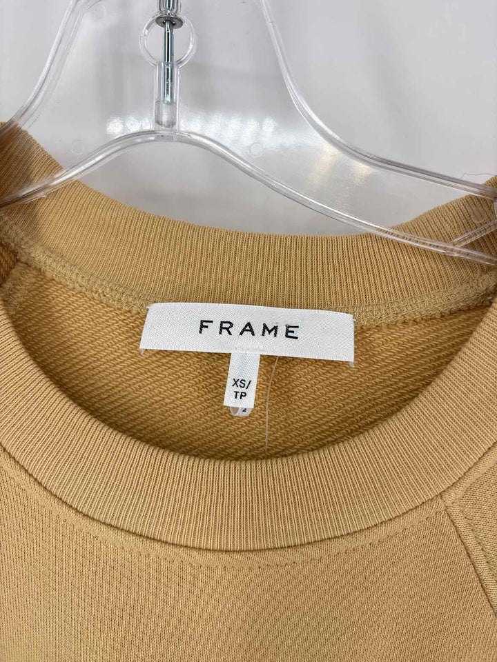 Size XS FRAME Tan Shirt