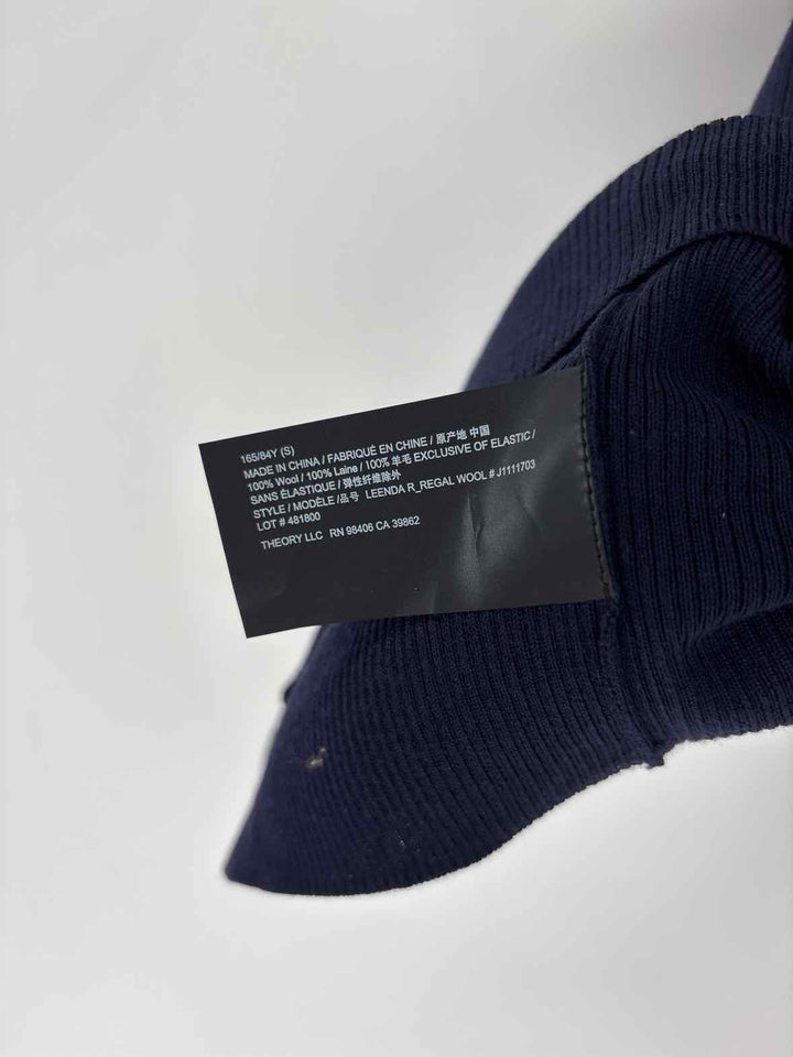 Size S THEORY Navy Shirt