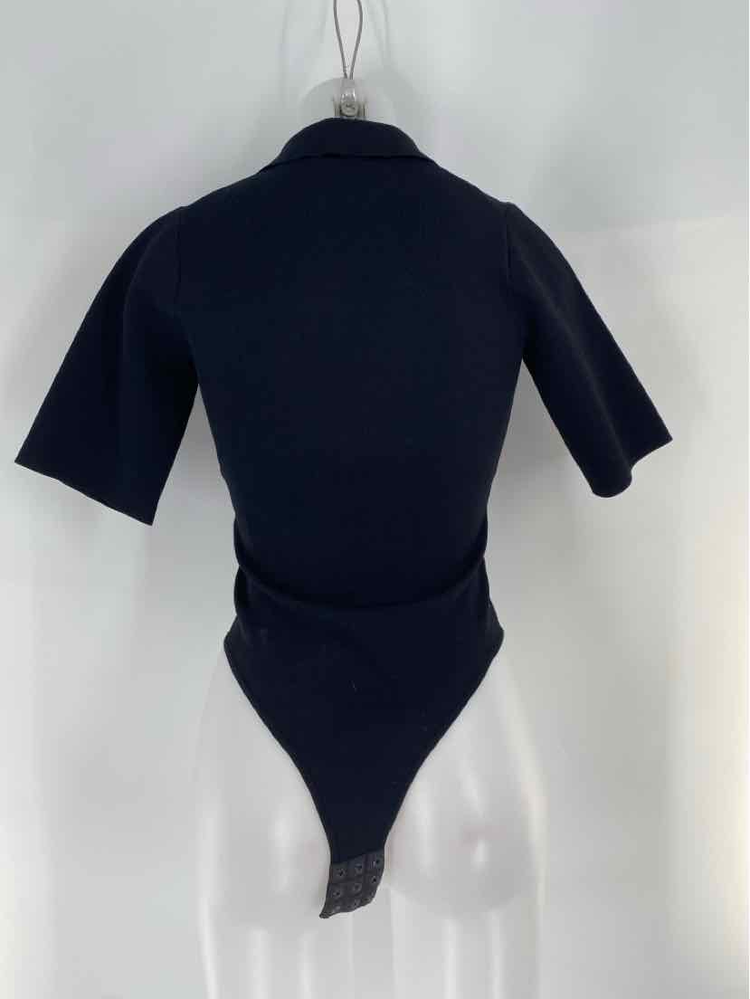 Size XXS Black Bodysuit