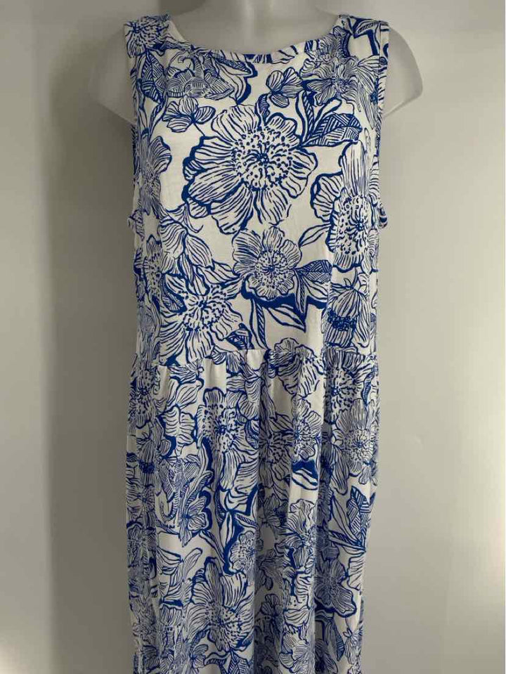 Size XL Lilly Pulitzer Blue Print Dress