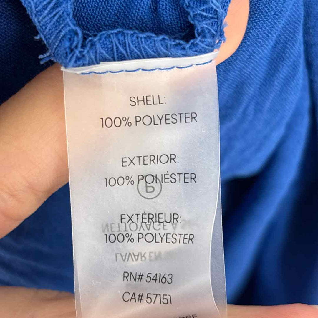 Size 6 Calvin Klein Royal Blue Dress