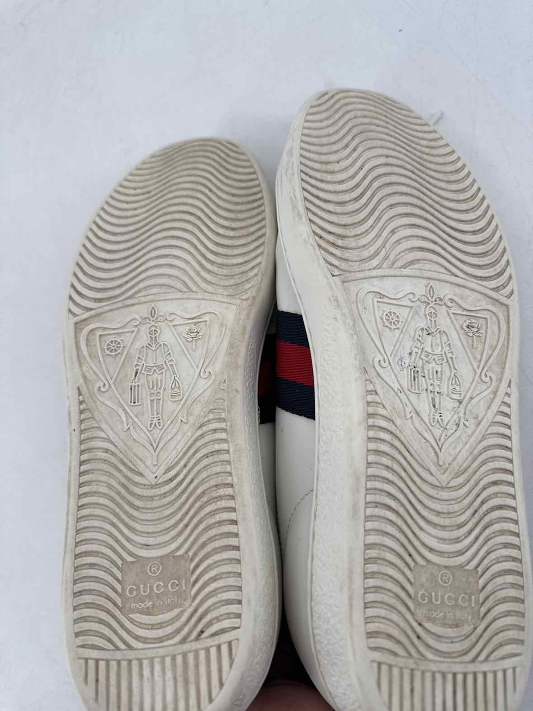 Shoe Size 39 Gucci White Leather Luxury - Sneakers