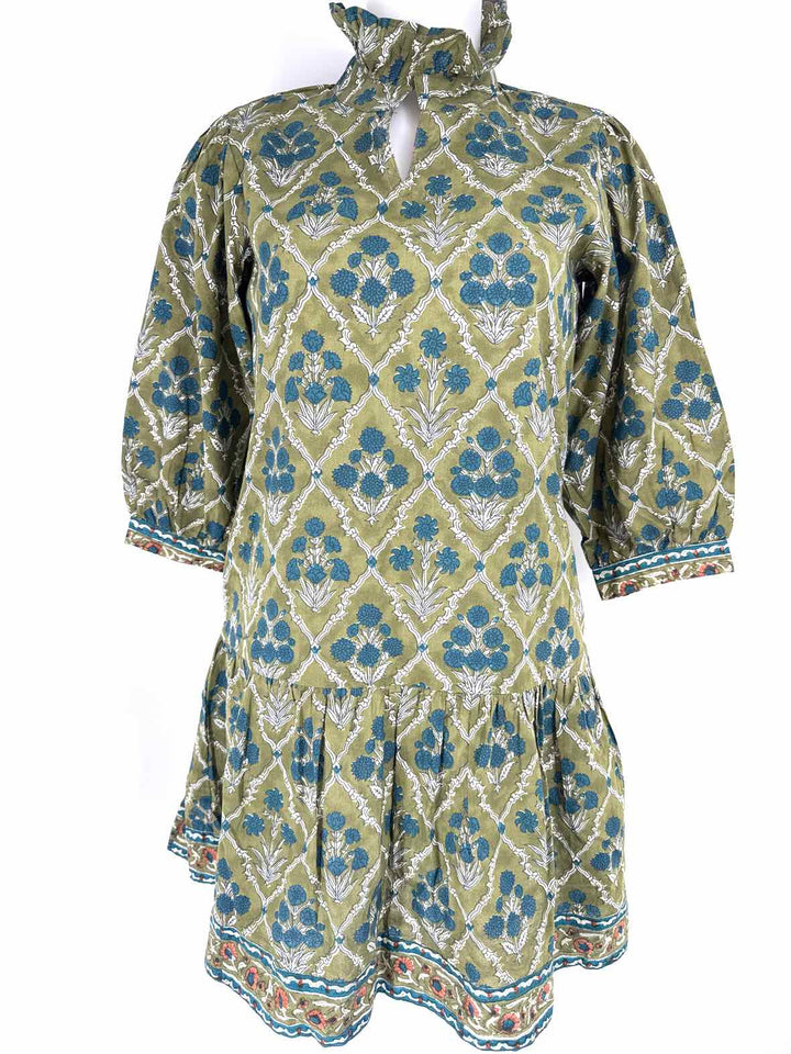 Size S VICTORIA DUNN Olive Dress
