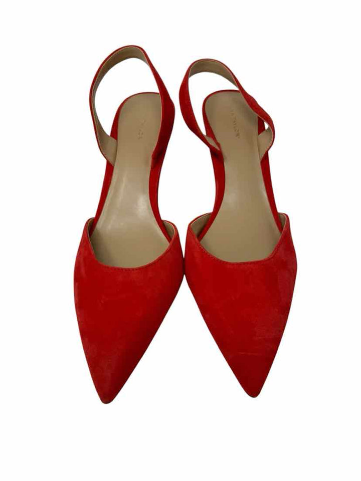 Shoe Size 9 Ann Taylor Orange Pumps