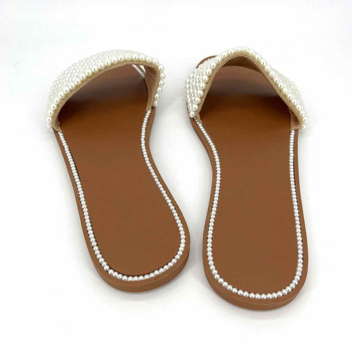 Shoe Size 12 INC Ivory Sandals
