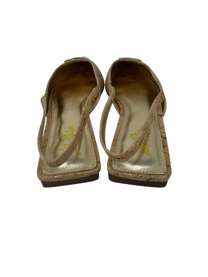 Shoe Size 9 Lilly Pulitzer Tan Flats