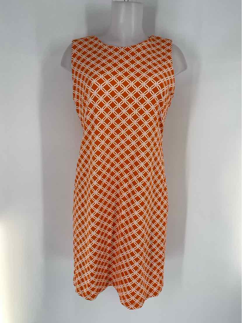 Size M J MCLAUGHLIN Orange Dress
