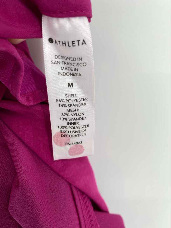 Size M Athleta Fuschia Shorts