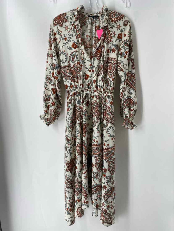 Size 4 Banana Republic Multi-Color Dress