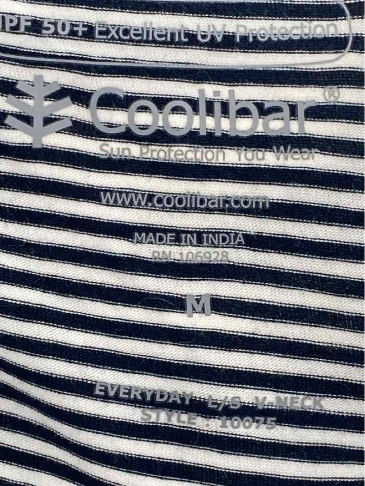 Size M COOLIBAR Black/White Shirt