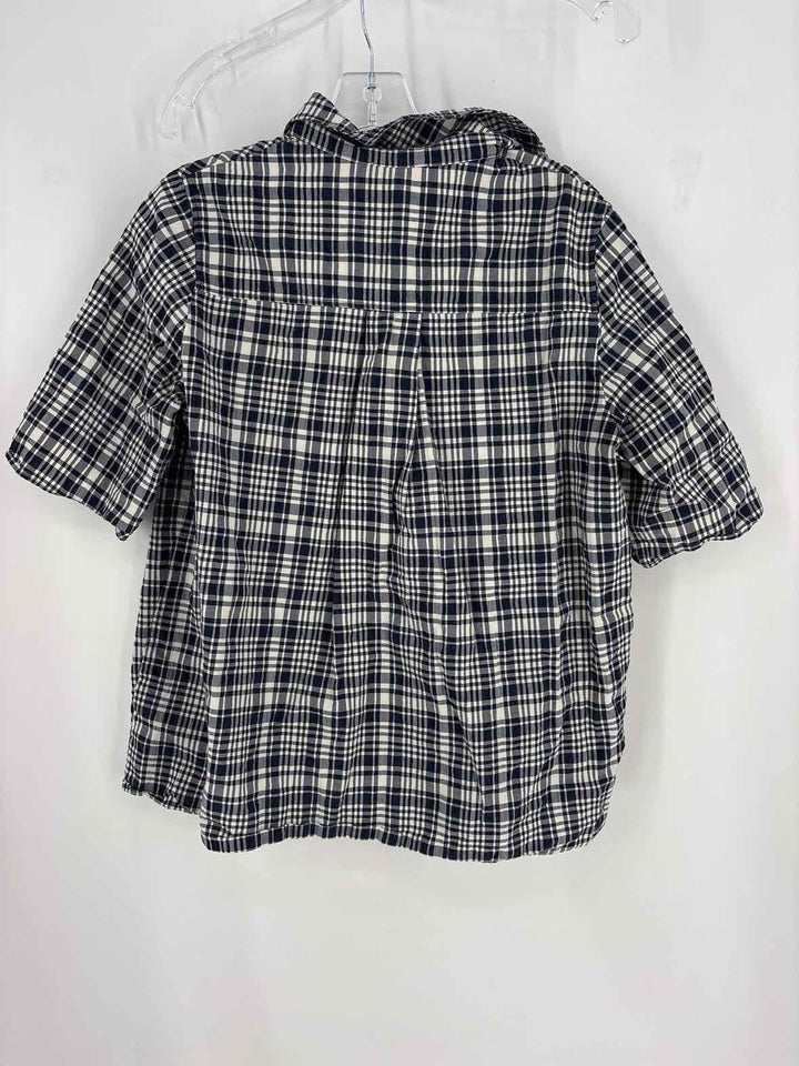 Size 8 COS Navy Print Shirt