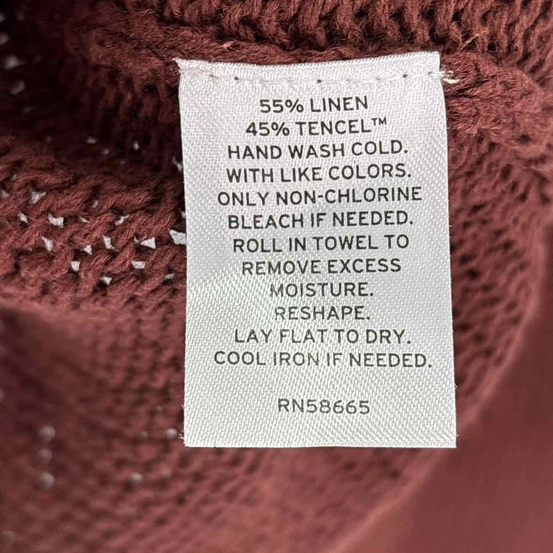 Size L Brown Knit Sweater