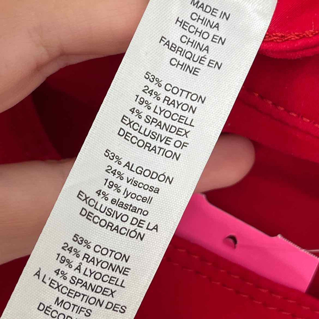 Size M Chico's Red Pants
