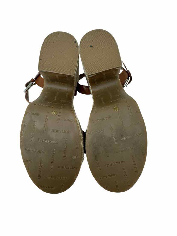 Shoe Size 9.5 MARC FISHER Brown Sandals