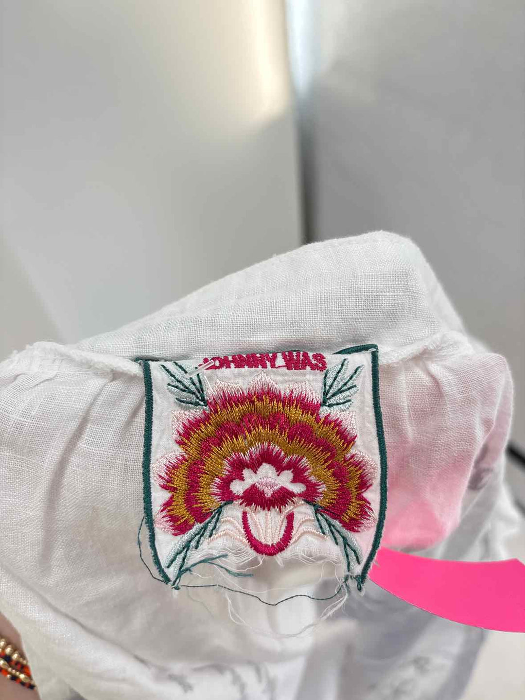 Size XL Johnny Was White Shirt