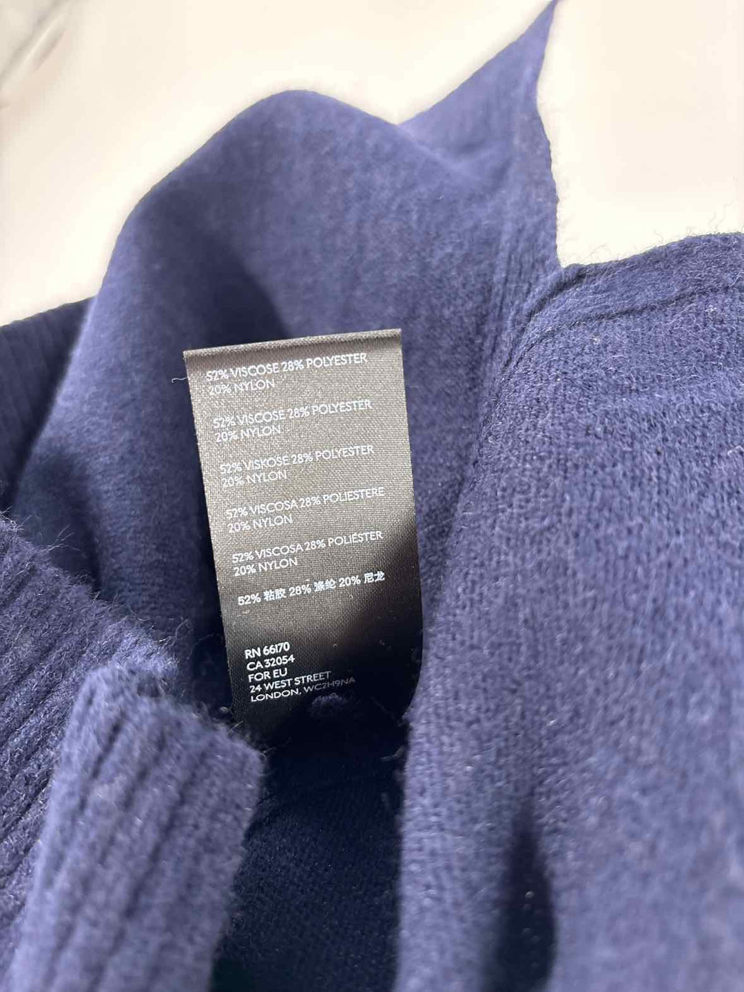 Size S Anthropologie Navy Sweater