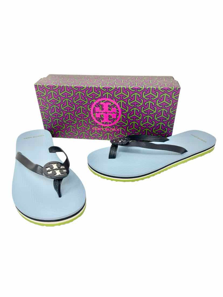 Shoe Size 8 Tory Burch Blue Sandals
